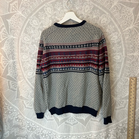 HYMN SWEATER M MEDIUM COLORFUL GRAY - Picture 8 of 13